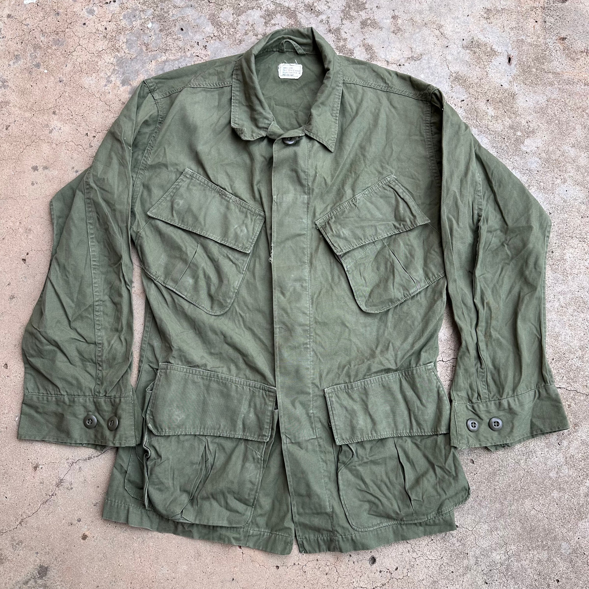 1960’s Vietnam War Tailored Poplin Jungle Jacket