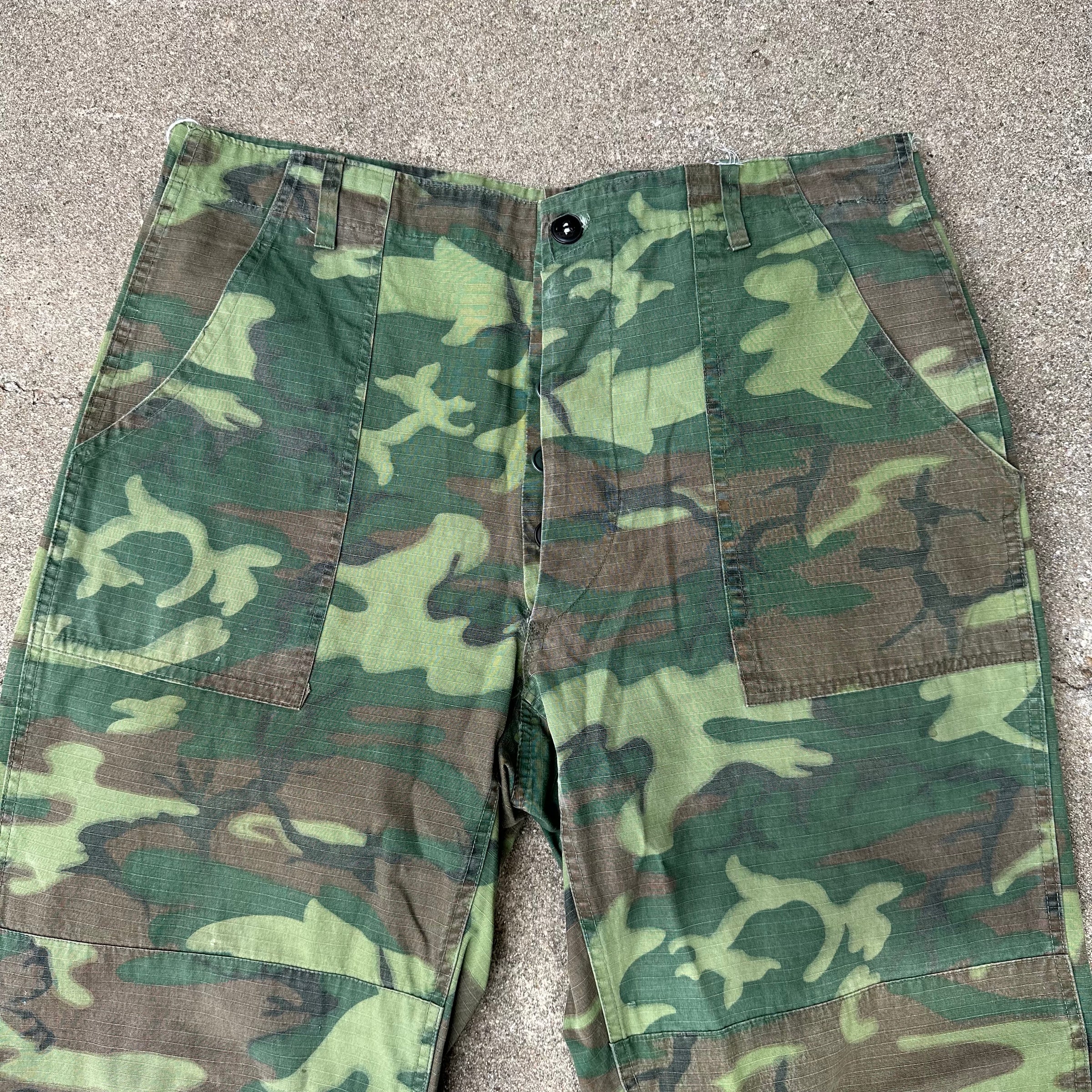 1960’s Vietnam War ARVN ERDL Ripstop Fatigue Pants 36” Waist