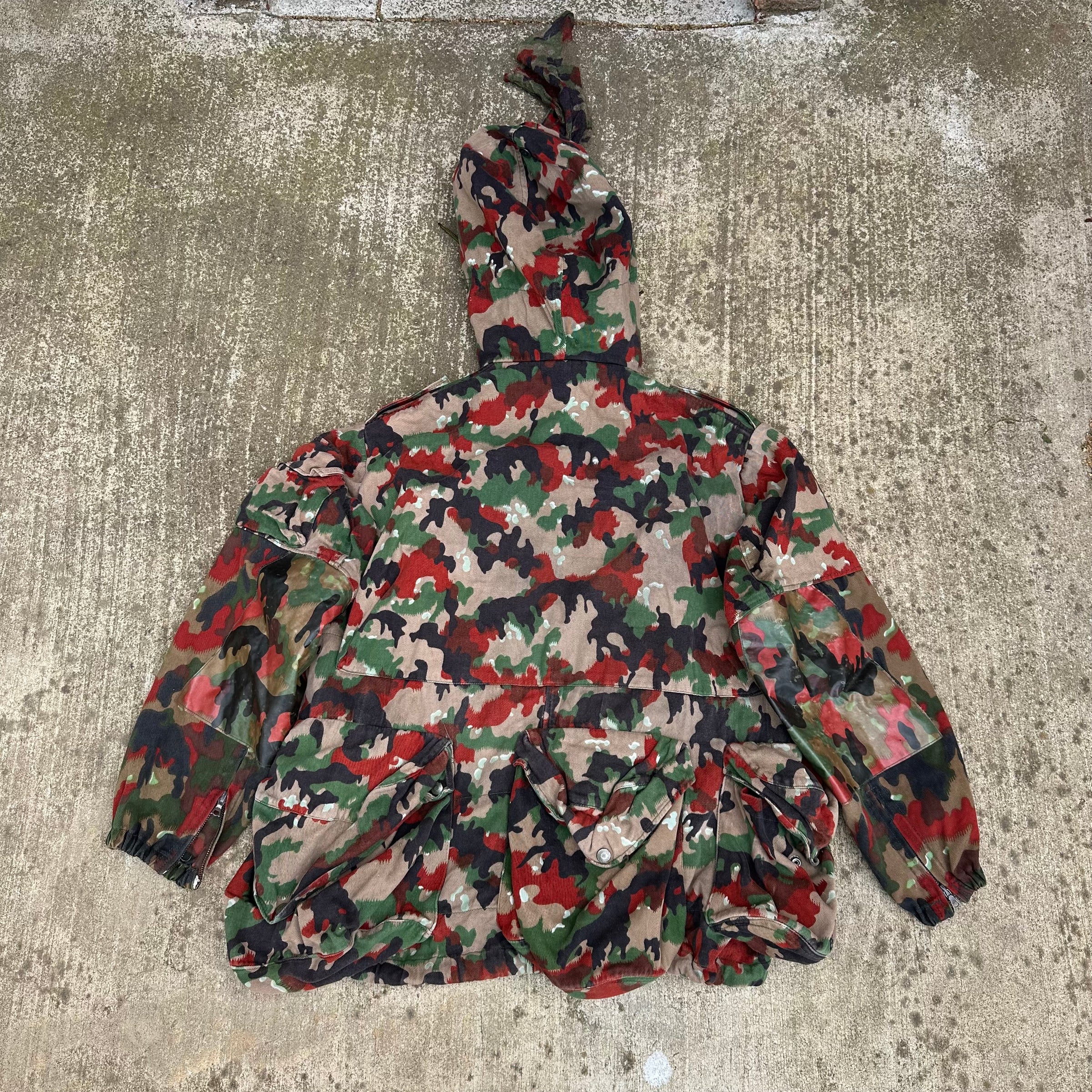 1970’s Swiss Alpenflage Camo Field Jacket