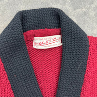 1930’s Mitchell & Ness Wool Cardigan Sweater Small