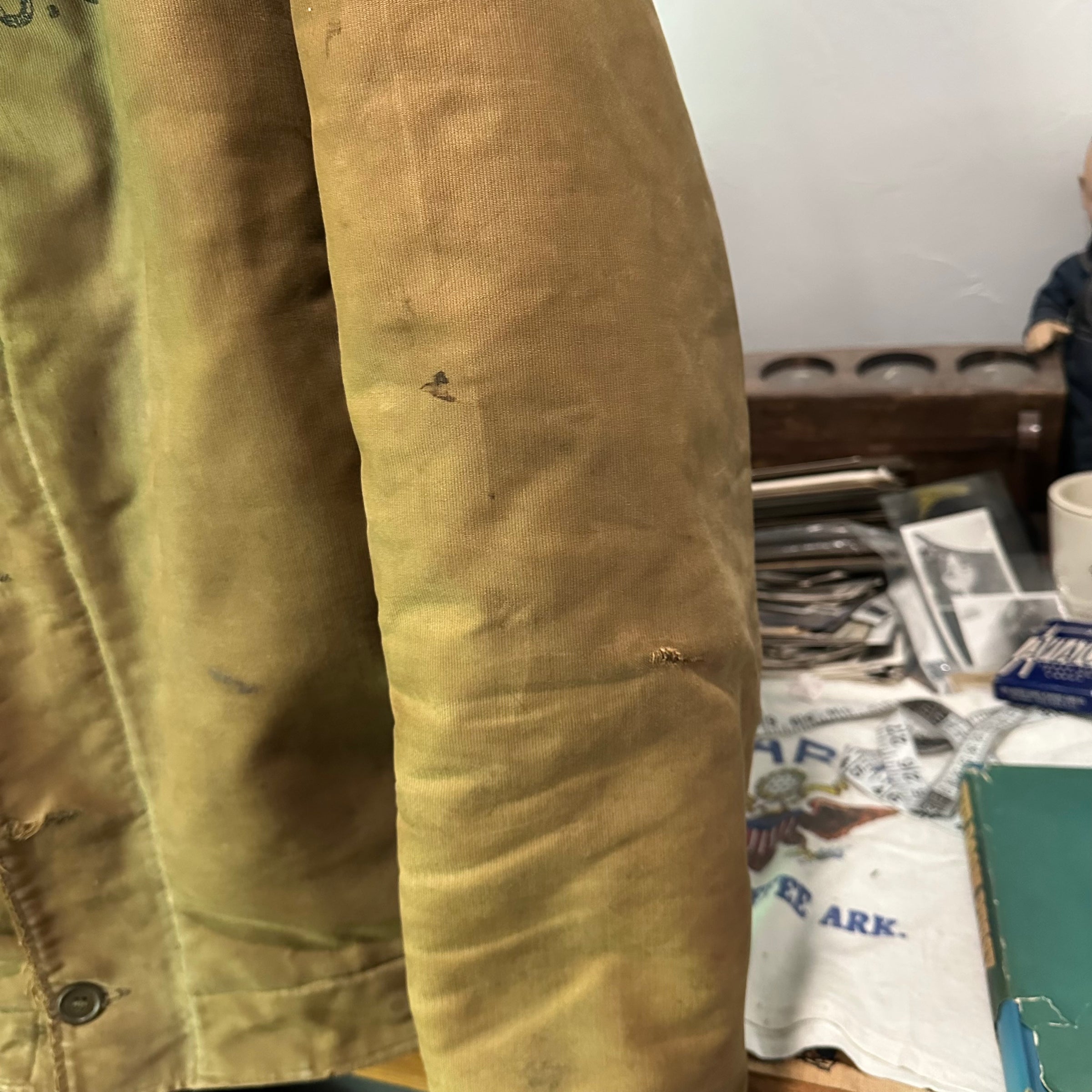 1940’s WWII USN N-1 Deck Jacket Size 42