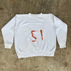 1960’s Rangley College Cotton Raglan Sweatshirt M/L