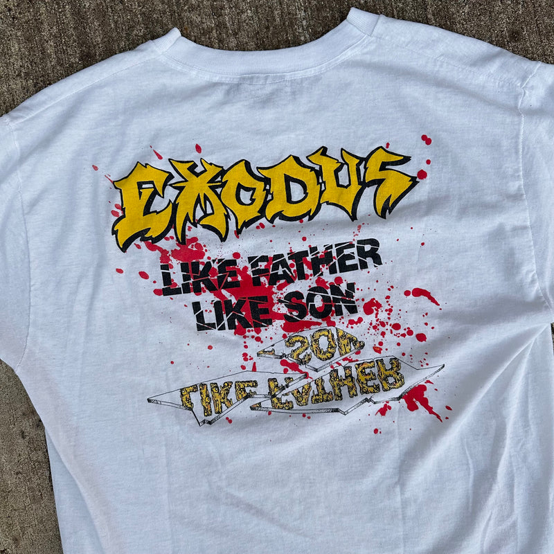1989 Exodus Like Father Like Son Band T-Shirt