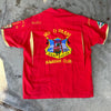 1970’s USAF Yokota Air Base Hawaiian Club Military Souvenir Bowling Shirt Large