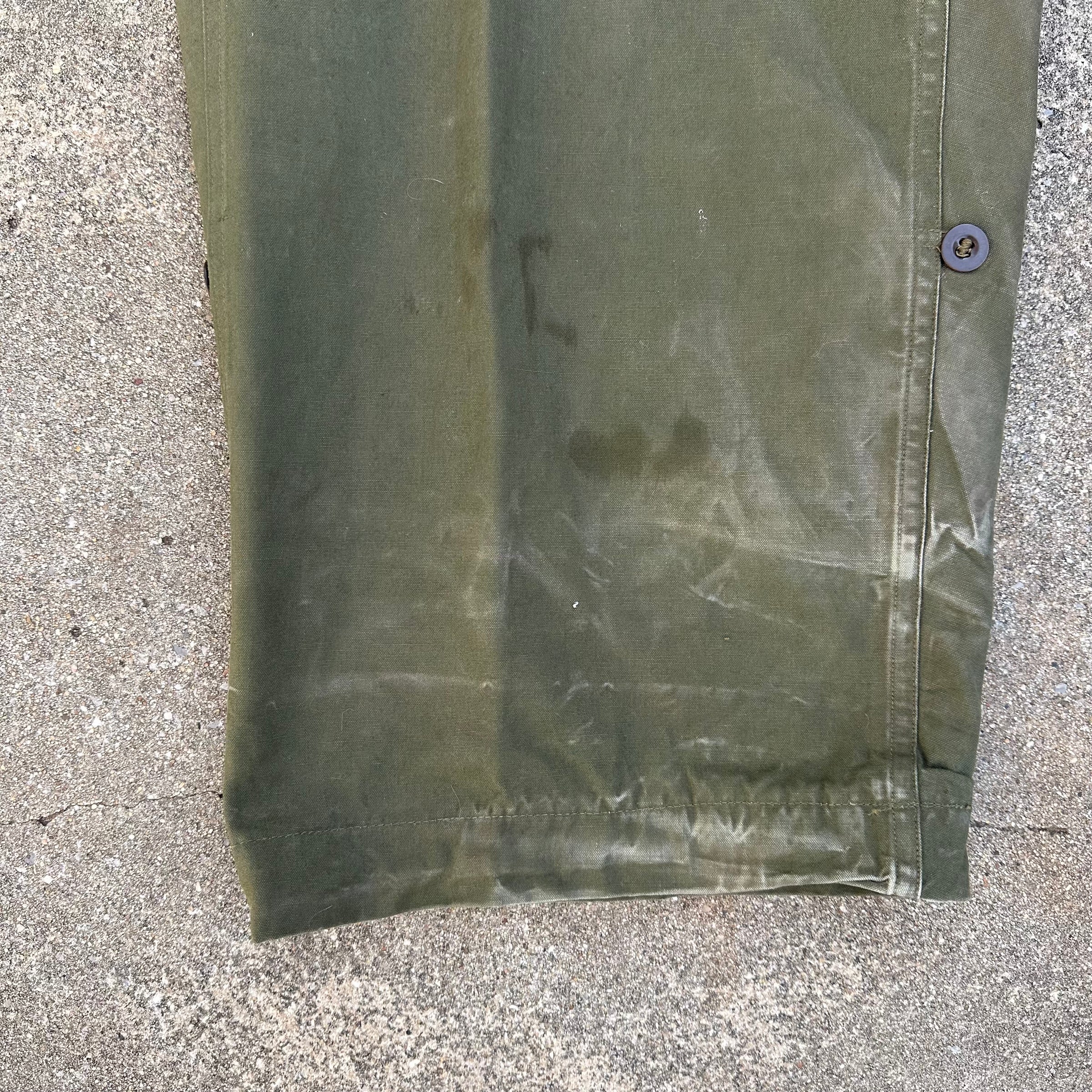 1950’s Dutch Military Fatigue Pants 38” Waist