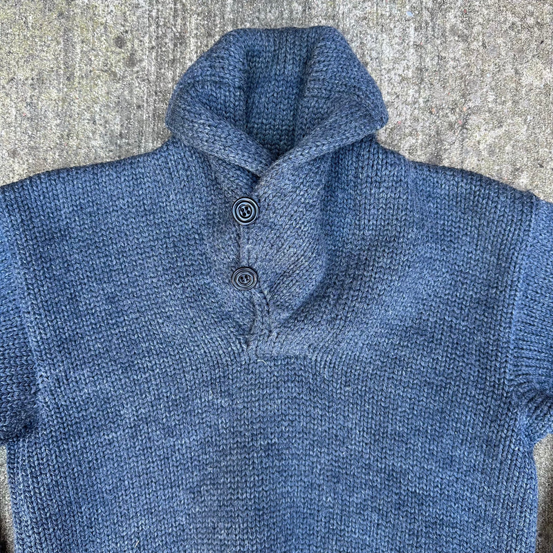1930’s/40’s Culver Military Academy Shawl Collar Sweater Size 38