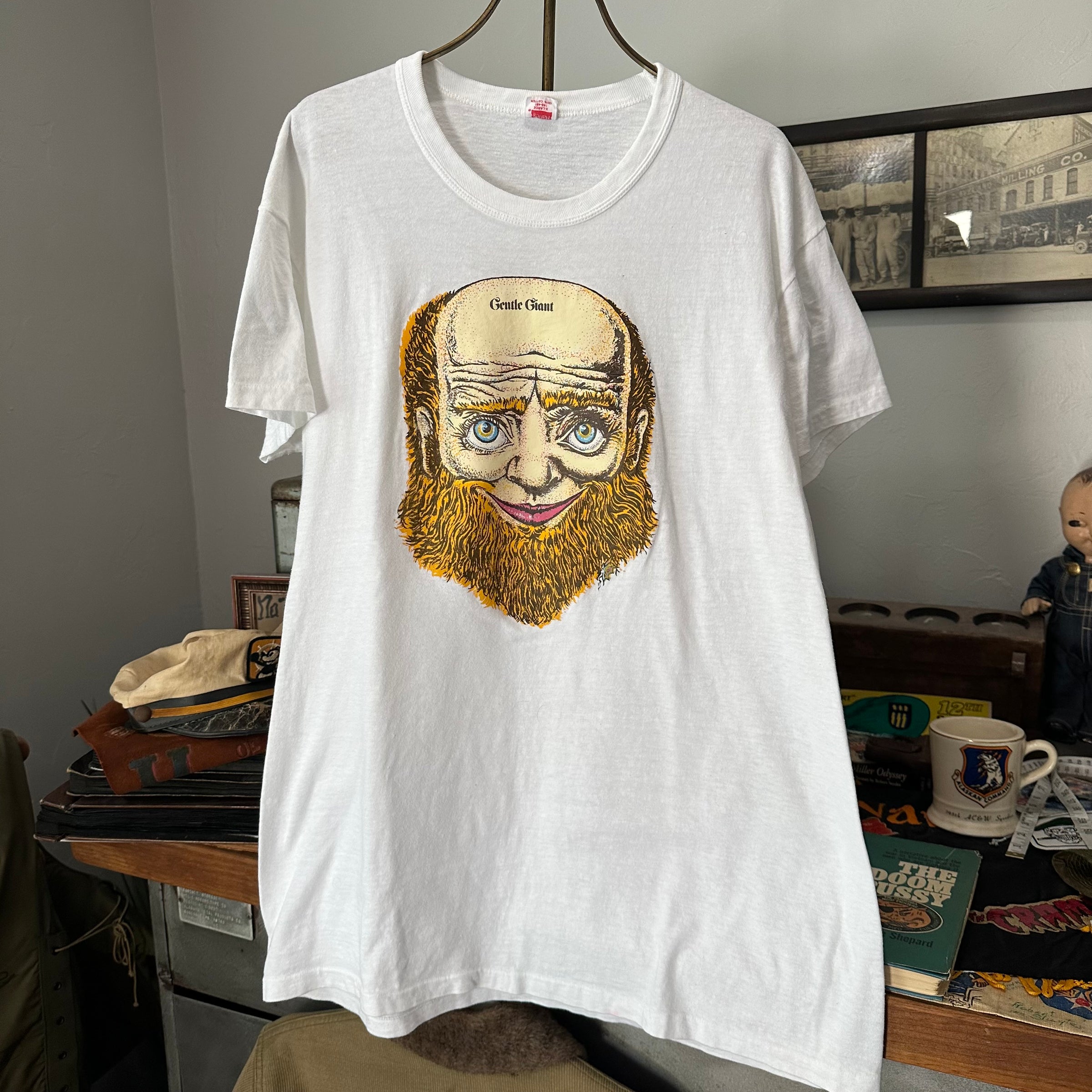 1971 Gentle Giant Self Titled Album Promo T-Shirt Large