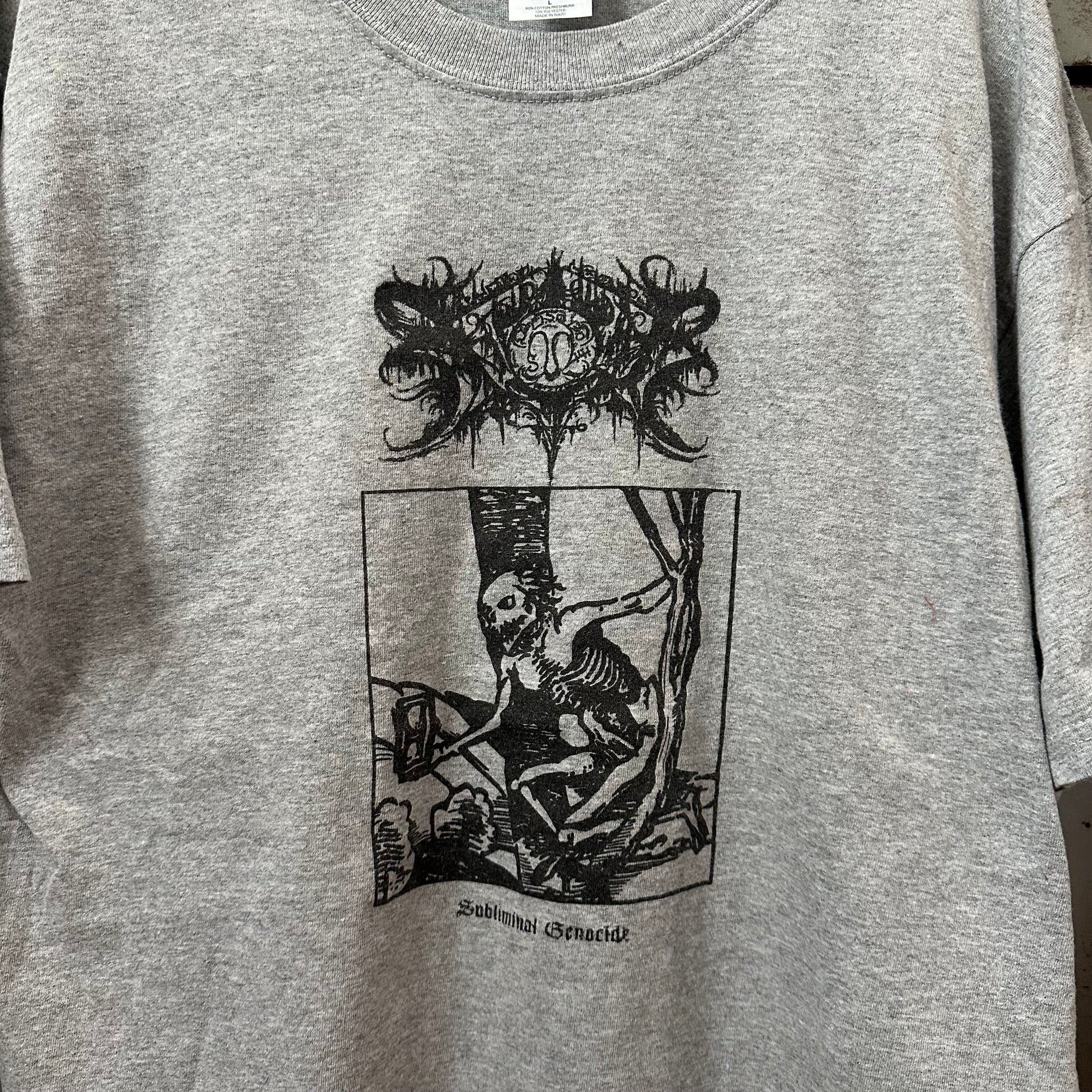 2006 Xasthur Subliminal Genocide Album Promo T-Shirt Large