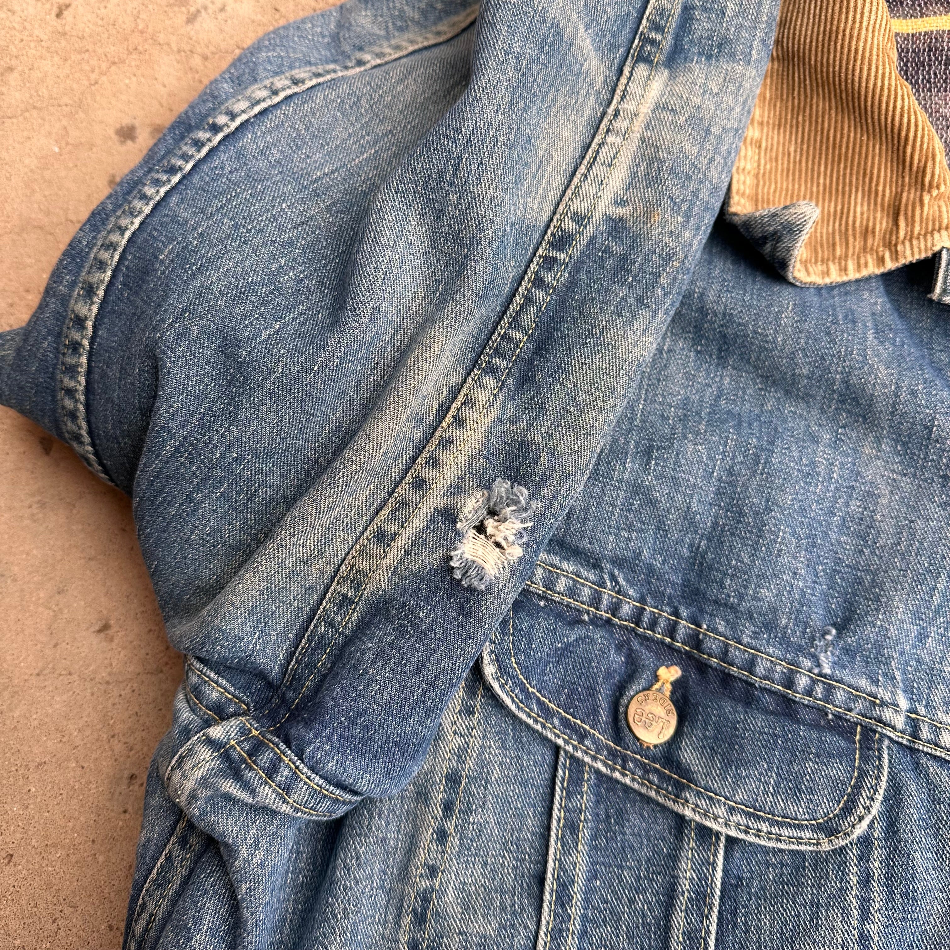 1960's/70's Lee Storm Rider 101LJ Denim Jacket Size 48 Reg 1960's/70's Lee Storm Rider 101LJ Denim Jacket Size 48 Reg