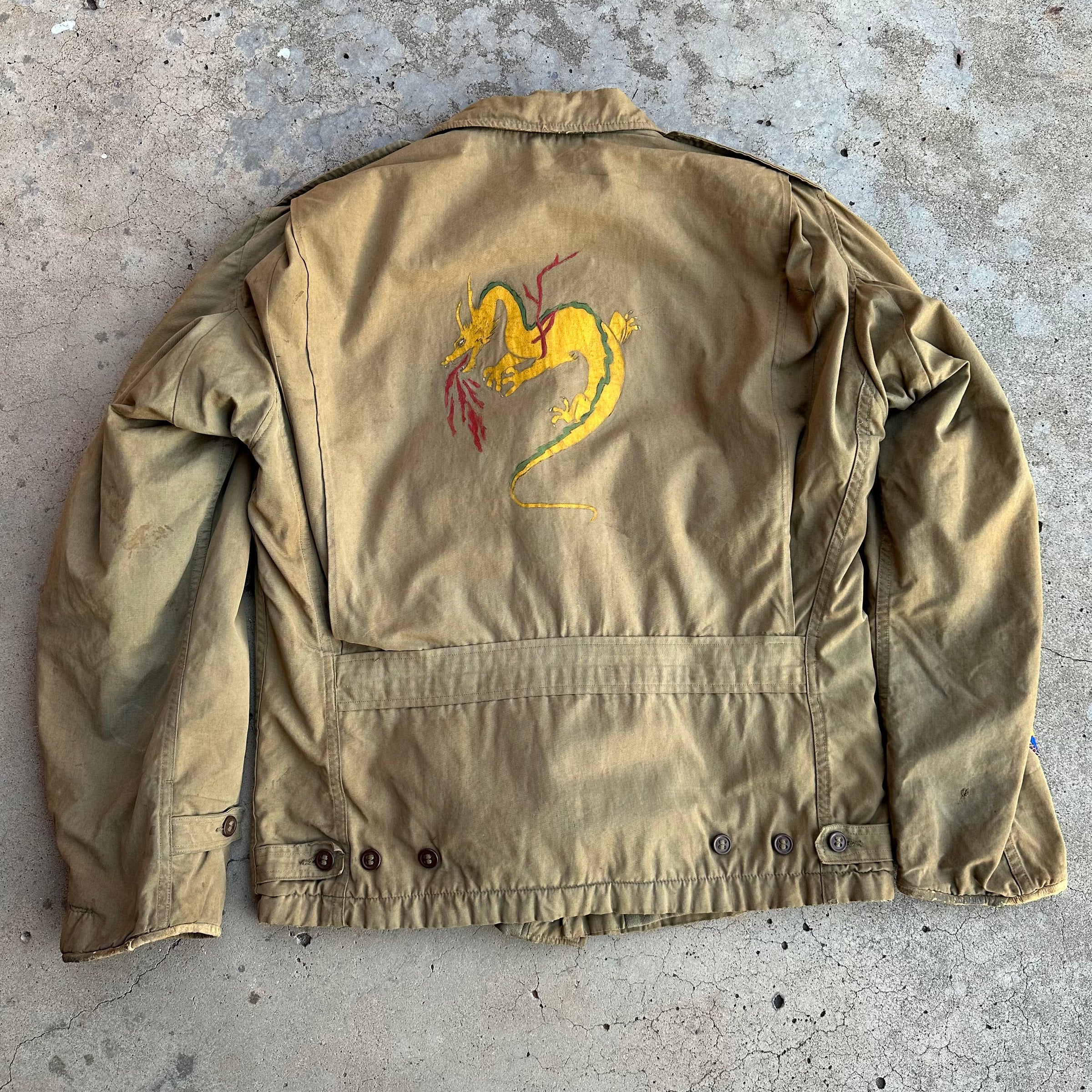 1940’s WWII Painted M-41 Field Jacket