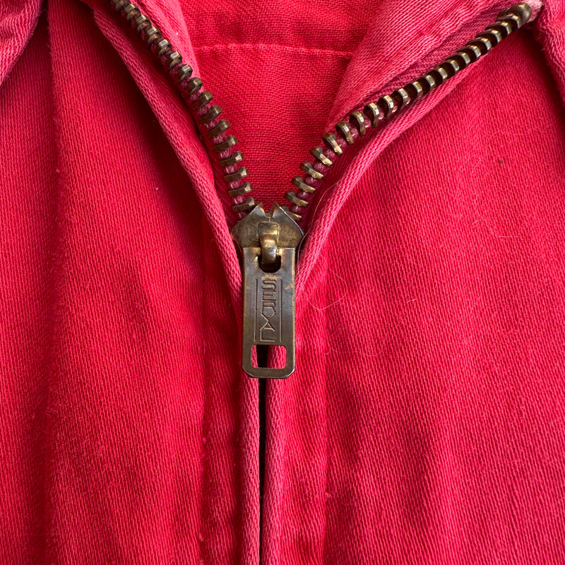 1960’s Kiekhafer Mercury Patched Cotton Jacket Small