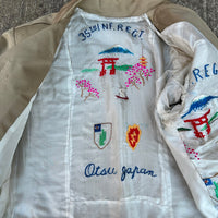 1940’s Tailor Made 35th Infantry Regiment Souvenir Ike Jacket