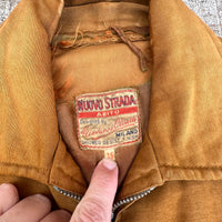 1930’s Nuovo Strada Italian Moleskin Jacket Size 36