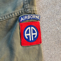 1960’s US Army 82nd Airborne Patched Fatigue Shirt