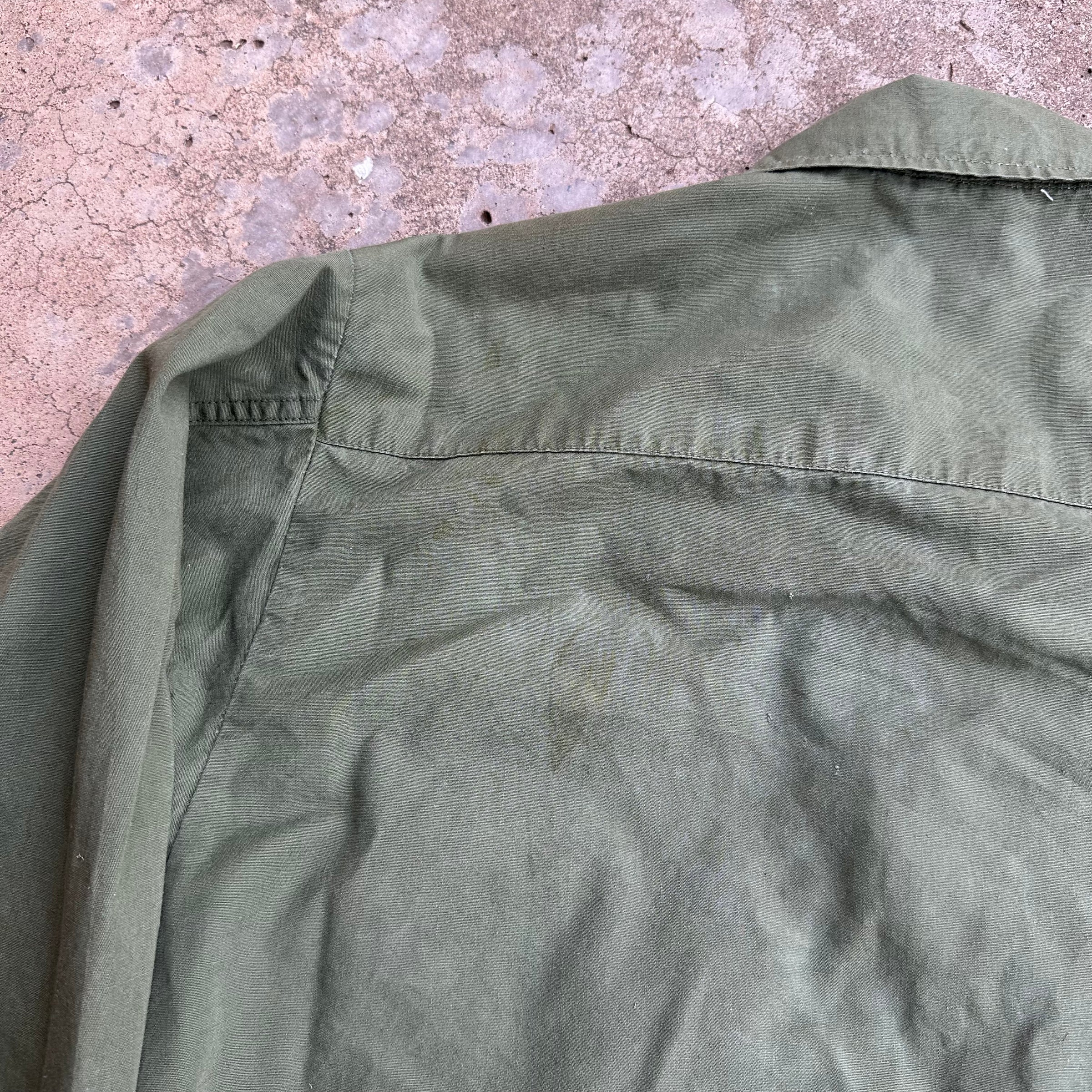 1960’s Vietnam War Poplin Jungle Jacket Small Short