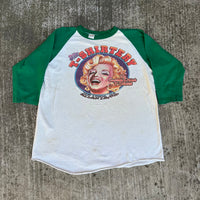 1970’s/80’s The T-Shirtery Print Shop Raglan Baseball T-Shirt XL