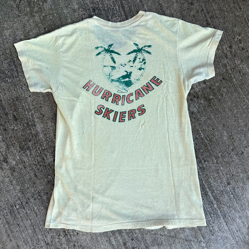 1970’s University of Miami Hurricane Skiers T-Shirt Small