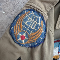 1940’s WWII Patched M-41 Field Jacket