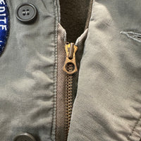 1940’s WWII Patched USN N-4 Deck Jacket  22” Chest
