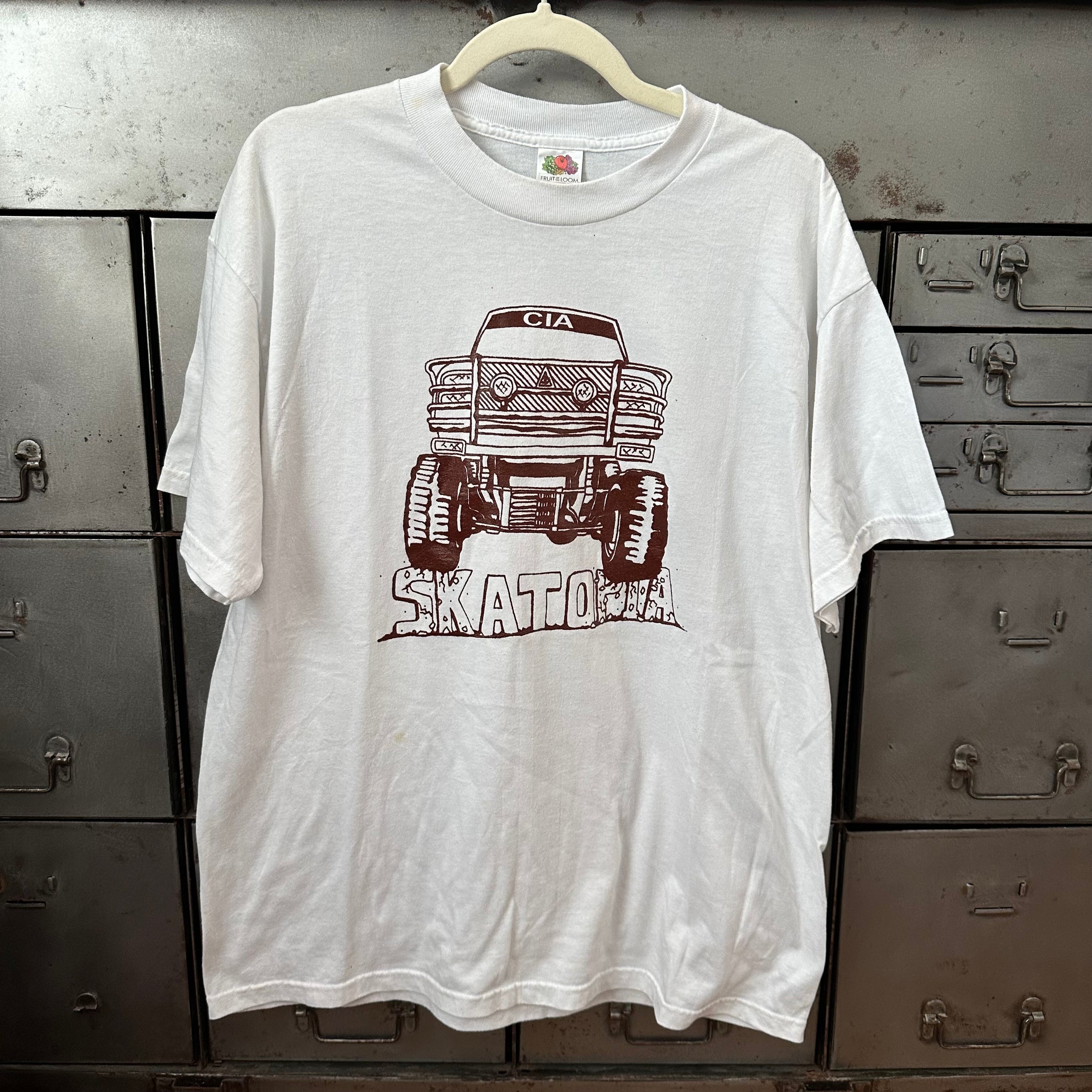 1990’s/Y2K Skatopia Truck Skateboard Park T-Shirt XL