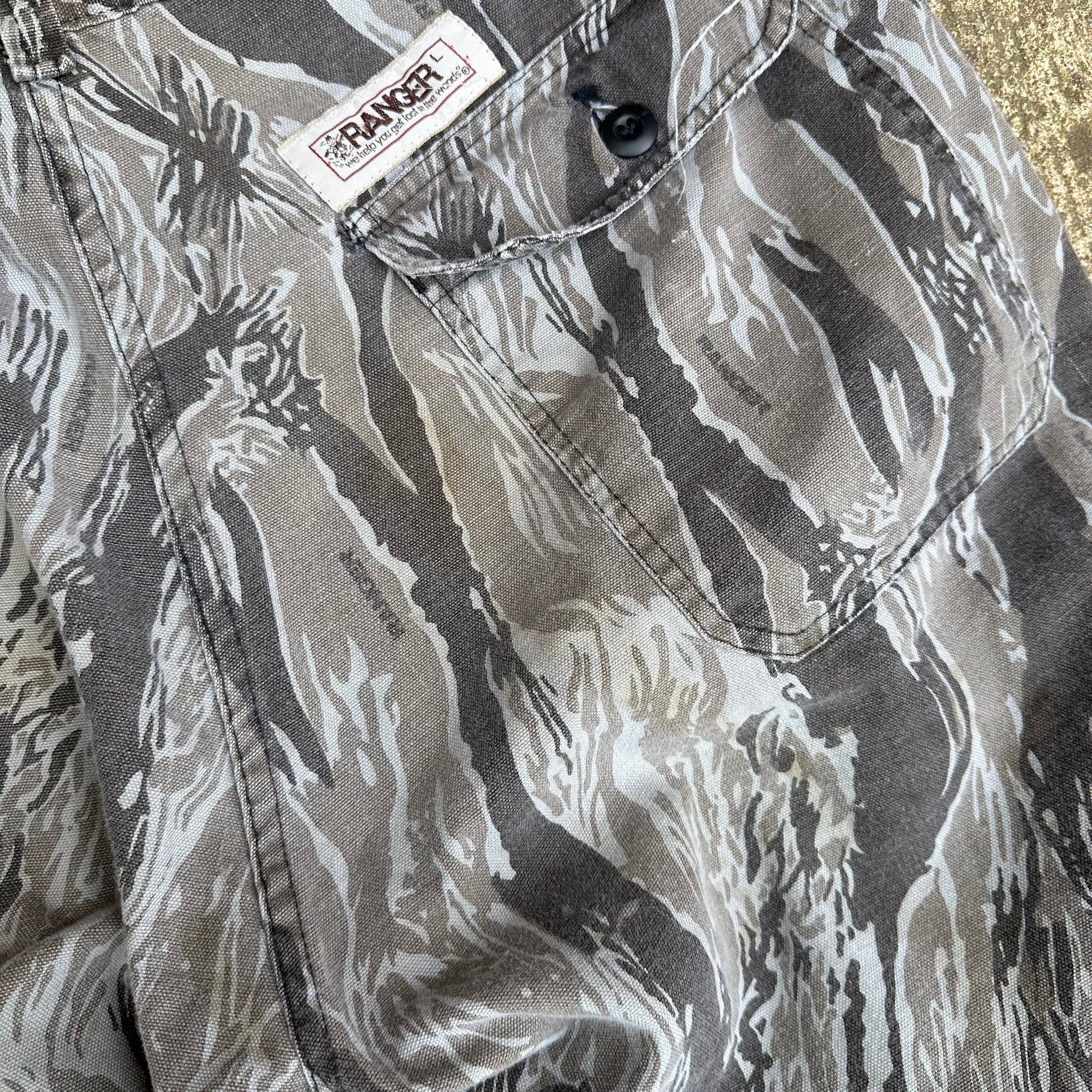 1980’s Ranger Vertical Tiger Stripe Hunting Pants