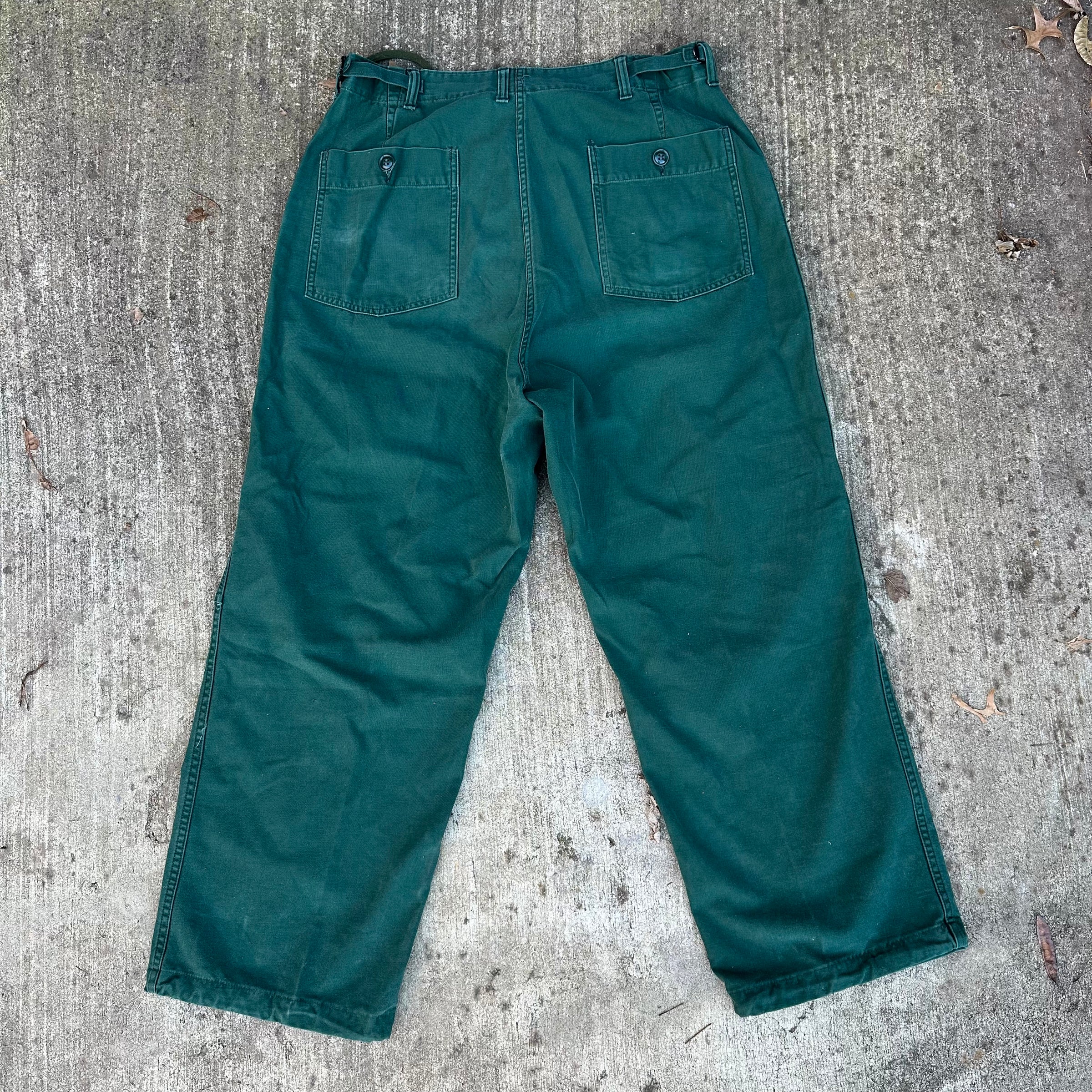 1960’s US Army Aggressor Shade 255 Fatigue Pants Medium