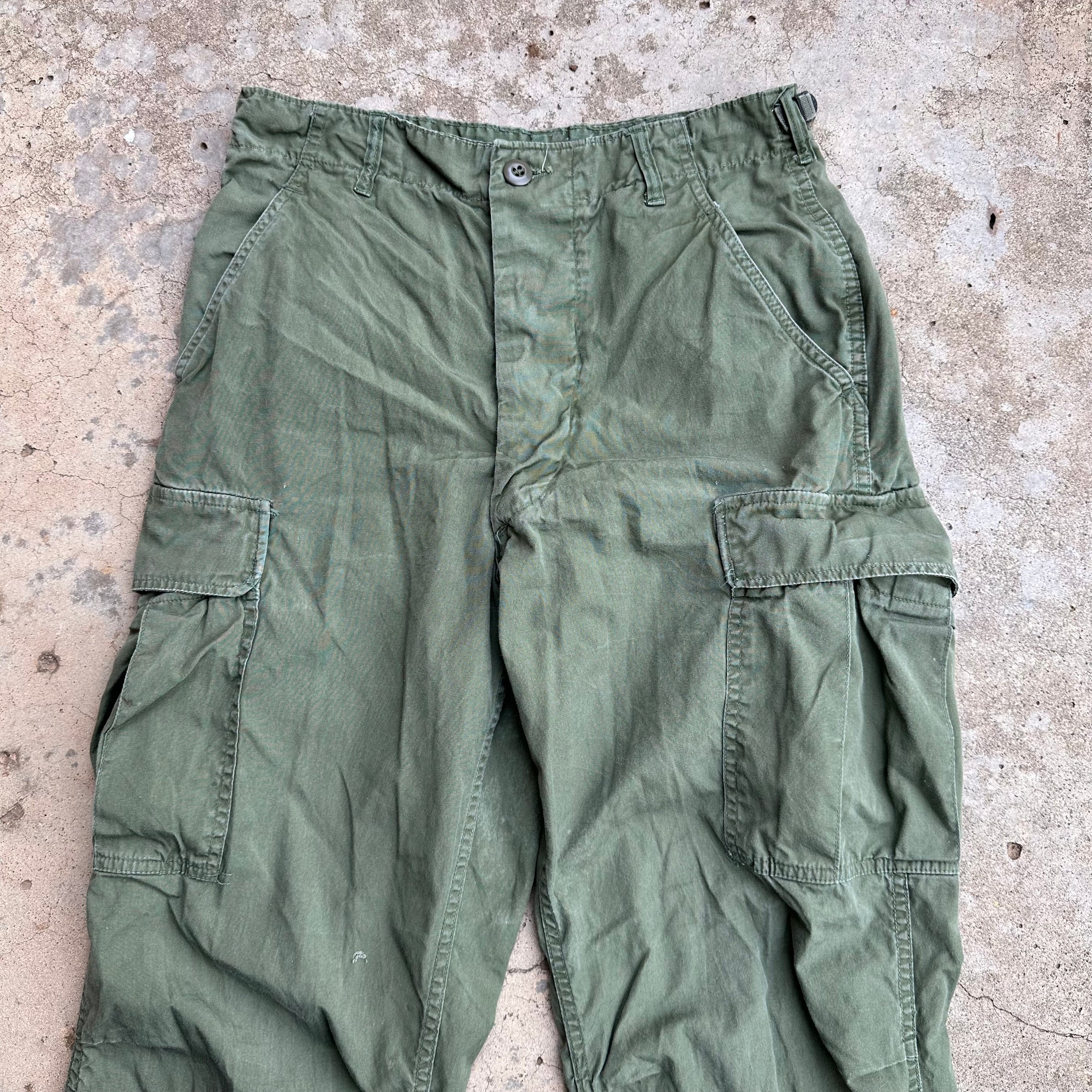 1960’s Vietnam War Poplin Jungle Pants Small Long
