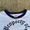 1960’s Delta Tau Delta Fraternity Ringer T-Shirt Small