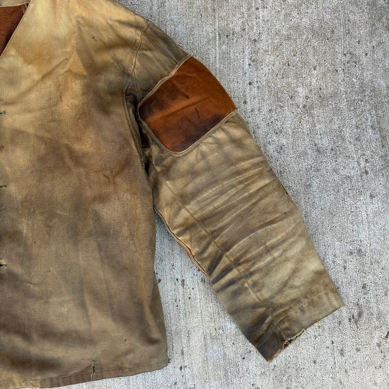 1930’s Duxbak Kamp-It Patched Shooting Jacket Size 44