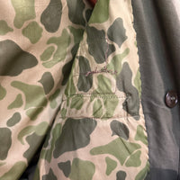 1960’s Patched M-51 Field Jacket with Camo Parachute Lining Medium Long