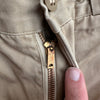 1950’s Reeves Army Twill Cotton Khaki Work Pants 29” Waist