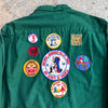 1960’s Boy Scouts Patched Cotton Jacket Large