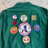 1960’s Boy Scouts Patched Cotton Jacket Large