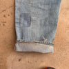 1960’s Half Selvedge Lee Riders Denim Jeans 35” x 28”