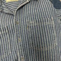 1990’s Levi’s Jeanswear Striped Denim Shirt Medium