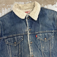 1970’s Levi’s Sherpa Lined Denim Jacket Size 44