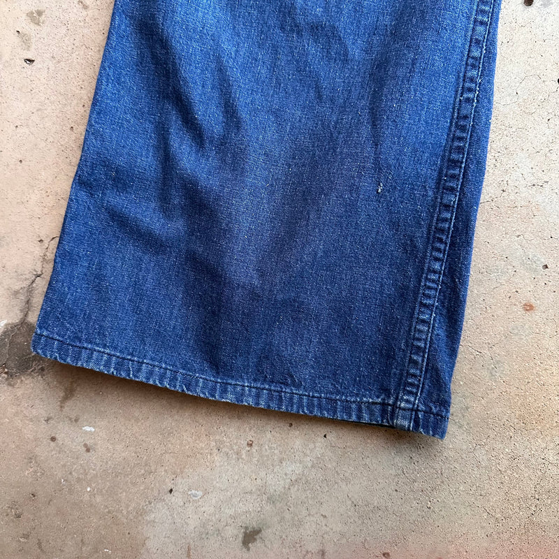 1940’s/50’s USN Denim Trousers 32” x 30”