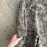 1970’s Austrian Pea Dot Camo Field Pants 32” Waist