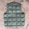 1970’s Eddie Bauer Sage Green Down Puffer Vest Medium