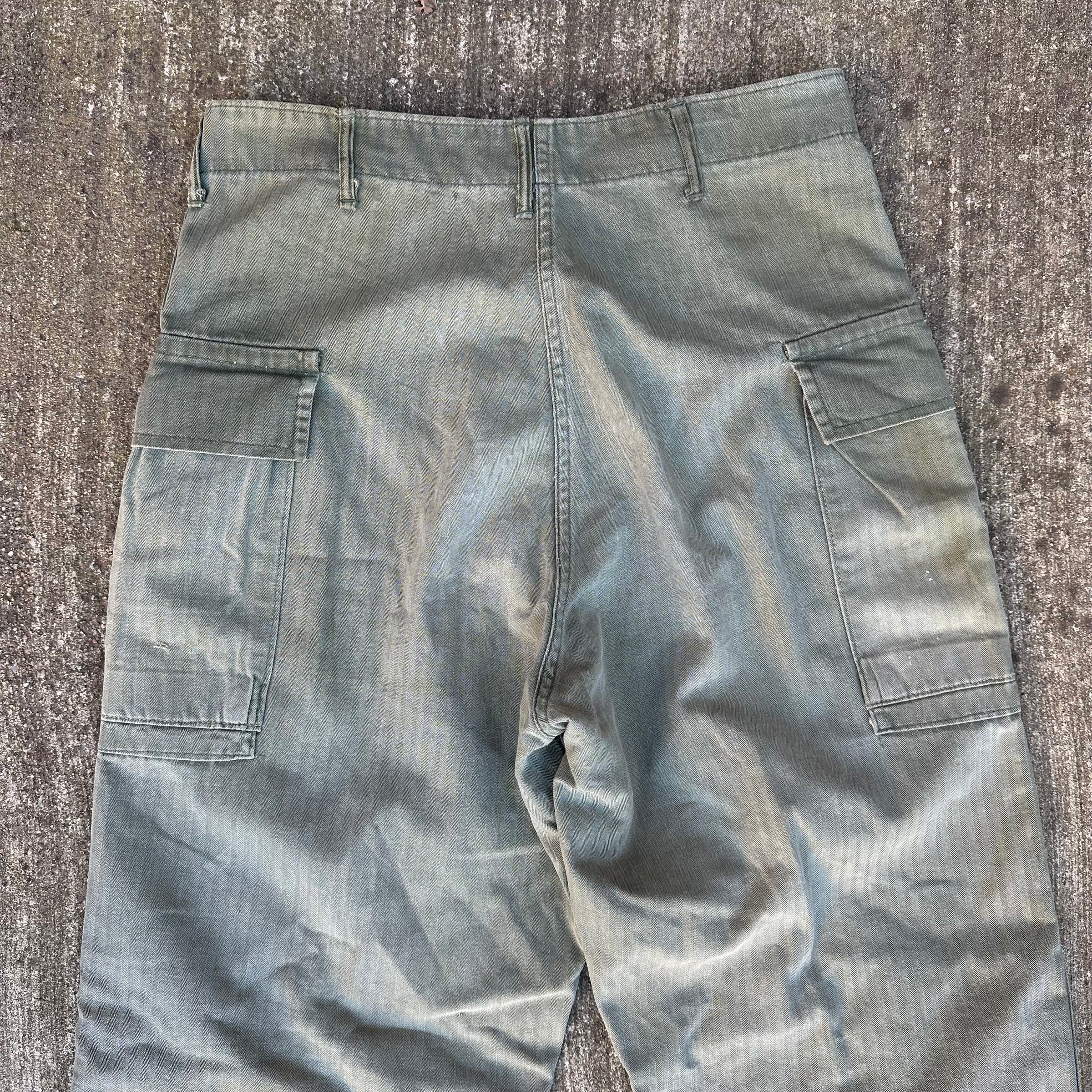 1940’s WWII US Army HBT Pants 32” Waist