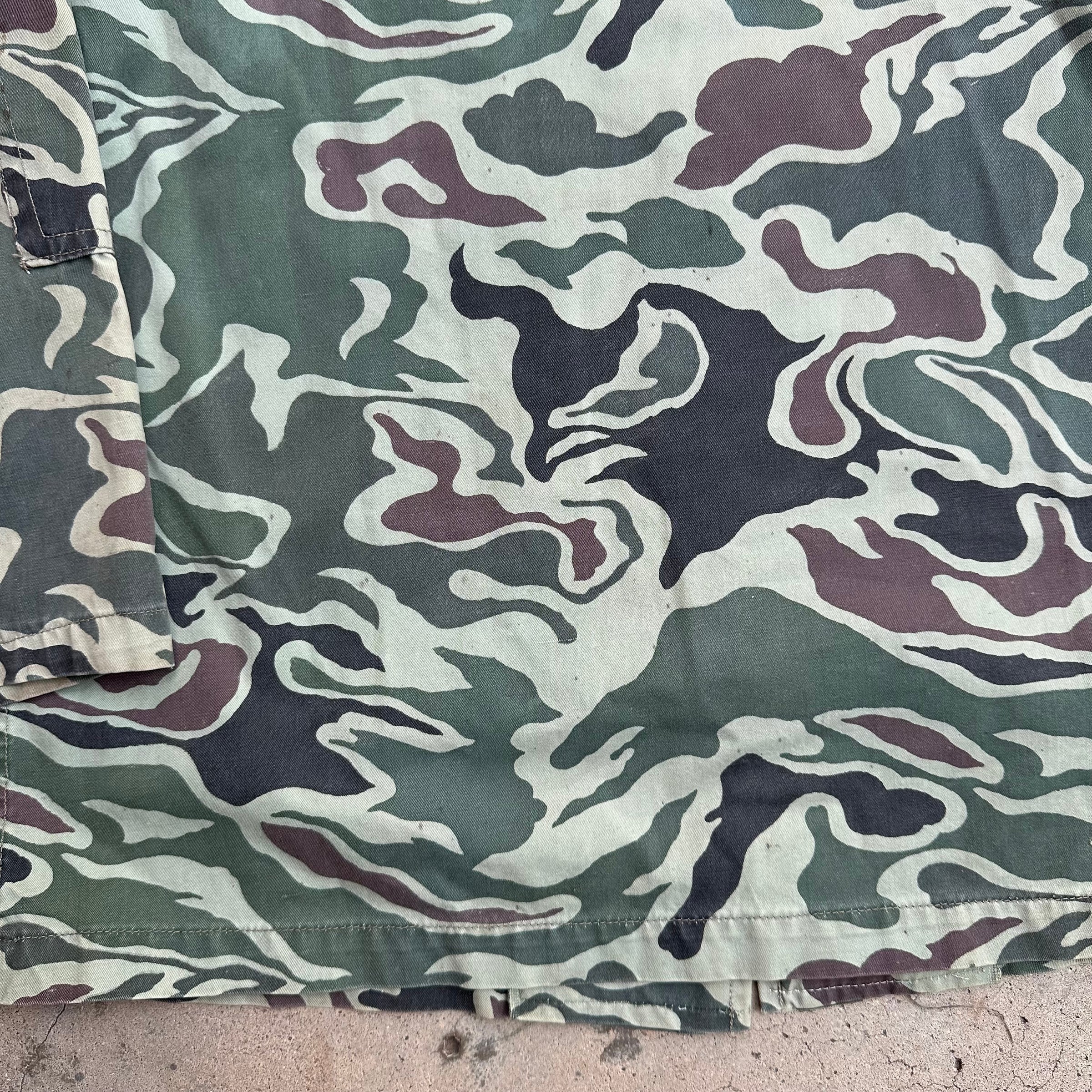 1970’s Korean Army Special Forces Noodle Camo Jacket