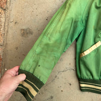 1950’s Butwin Crack Squad Patched Satin Jacket Small