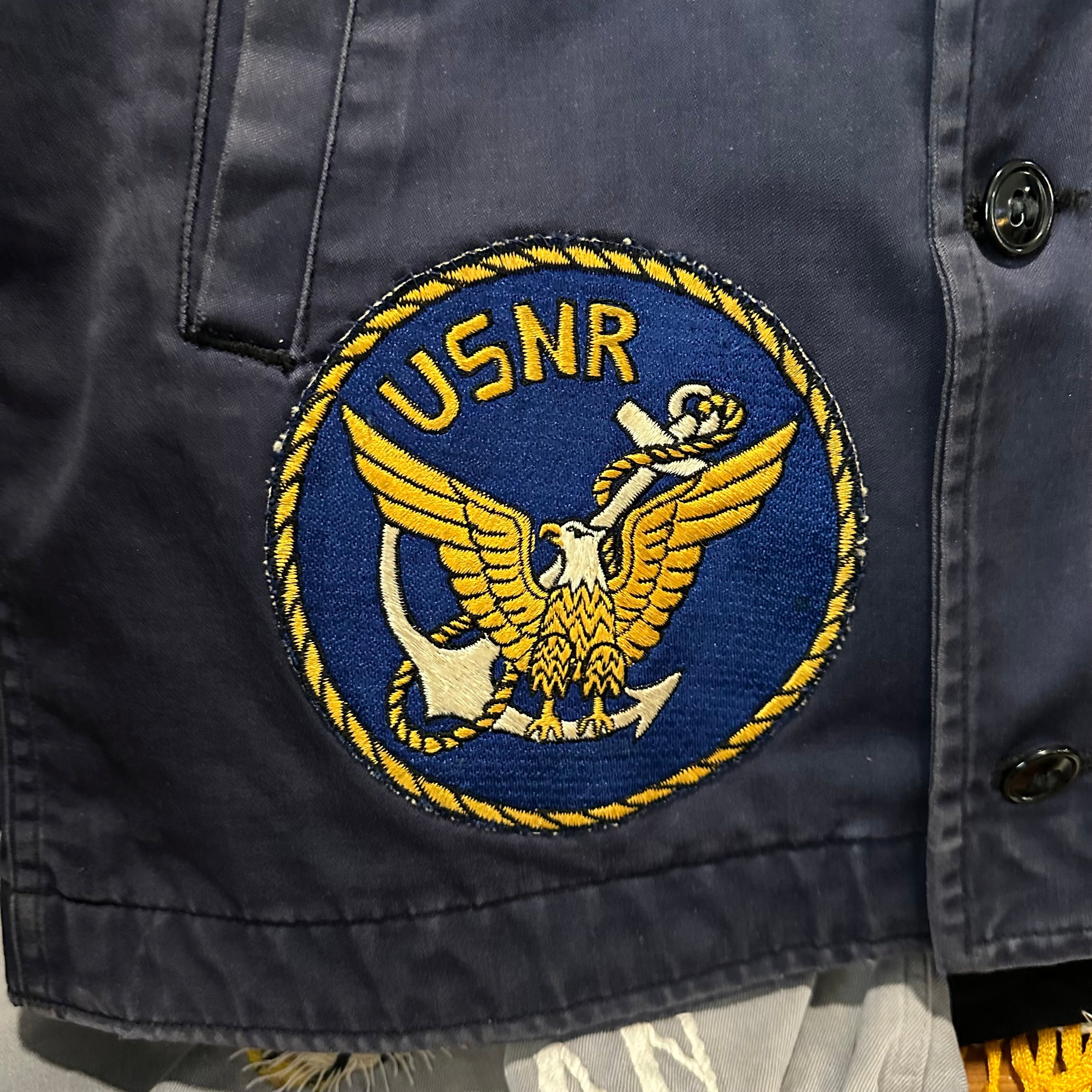 1960’s Patched USN Utility Jacket Size 38