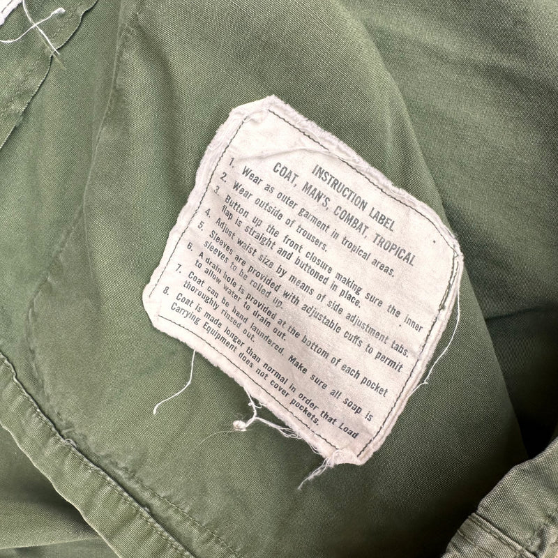 1960’s Vietnam War 2nd Pattern Poplin Jungle Jacket Small Regular
