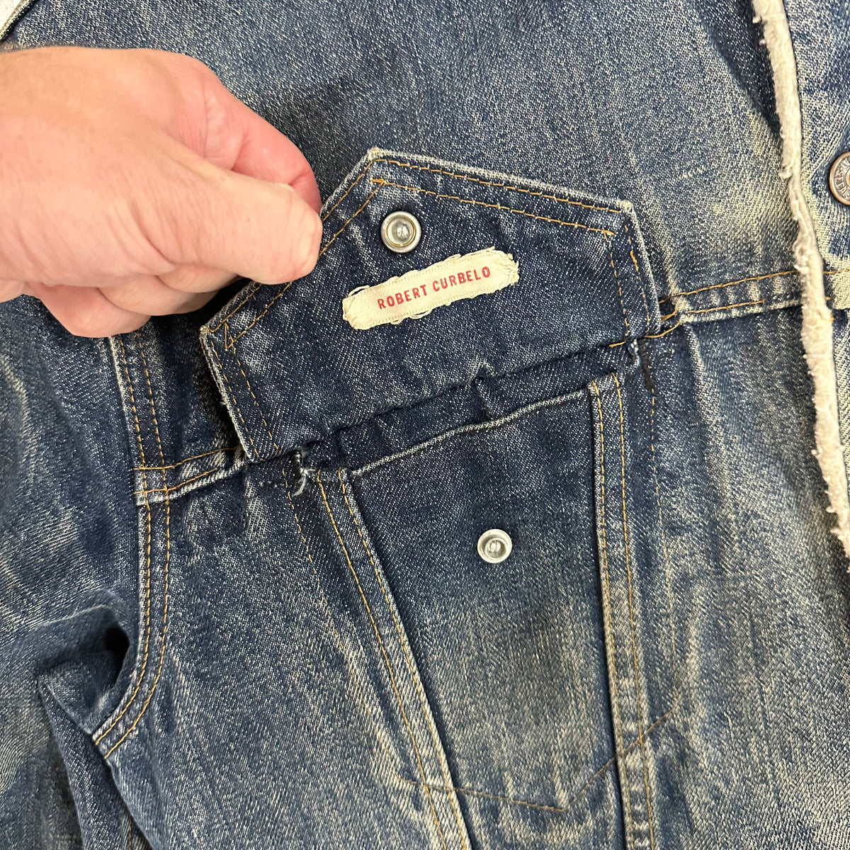 1970’s Levi’s Sherpa Lined Denim Jacket Size 44