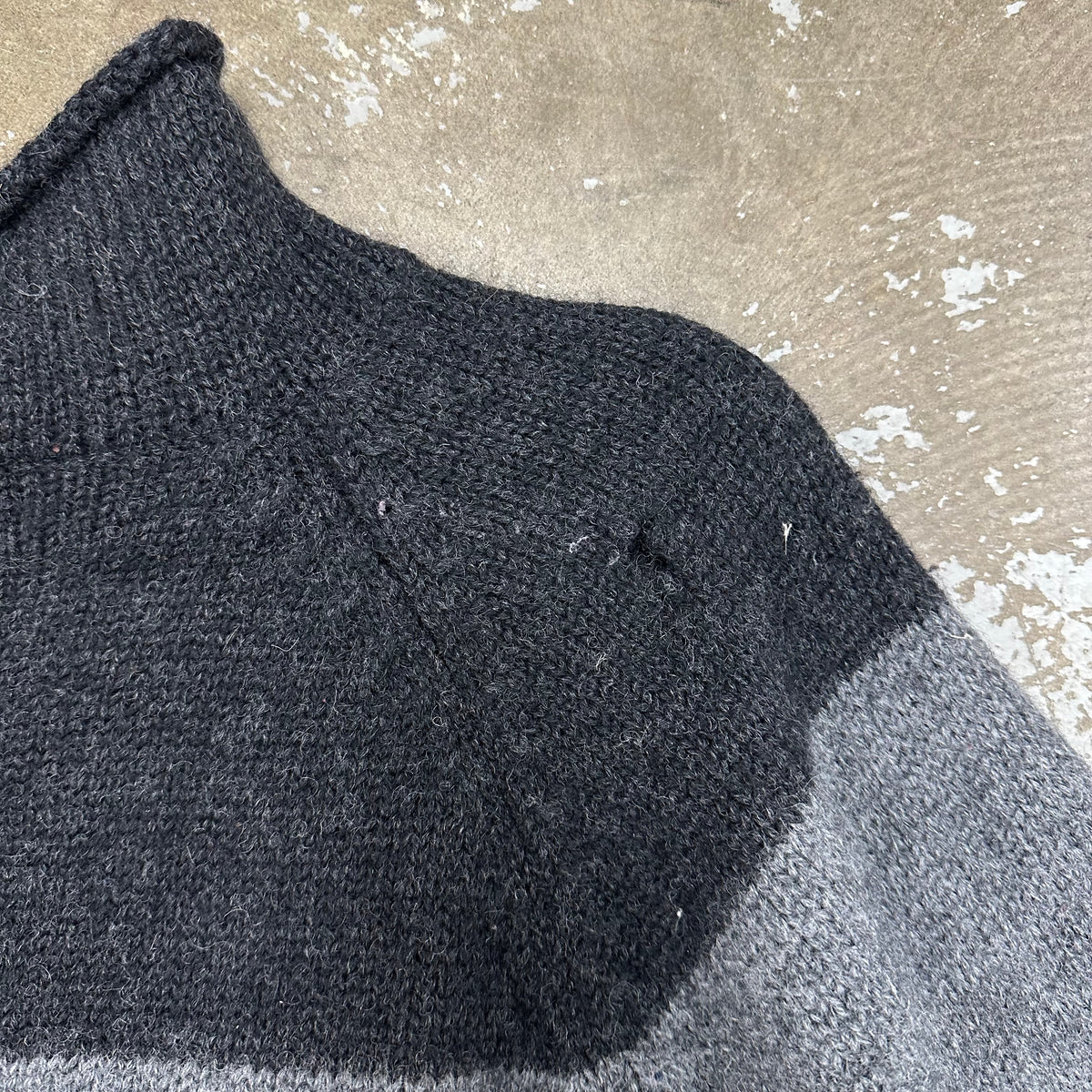 1990’s J Crew Wool Striped Roll Neck Sweater XL