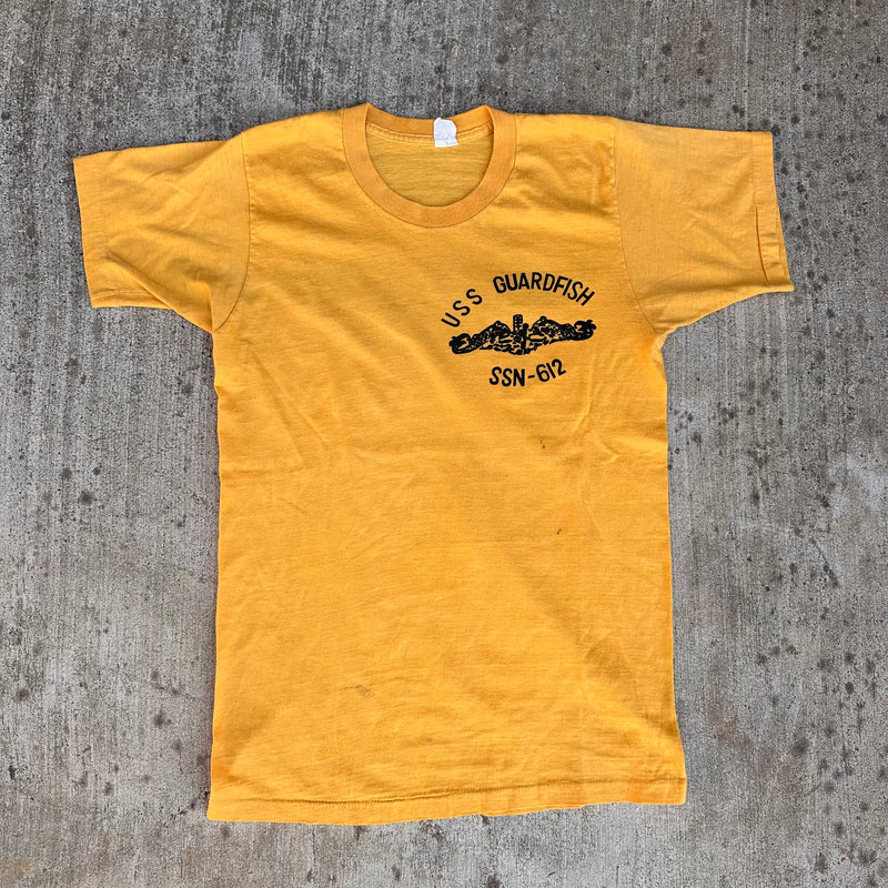 1970’s Vietnam War USS Guardfish Nuclear Submarine T-Shirt Small
