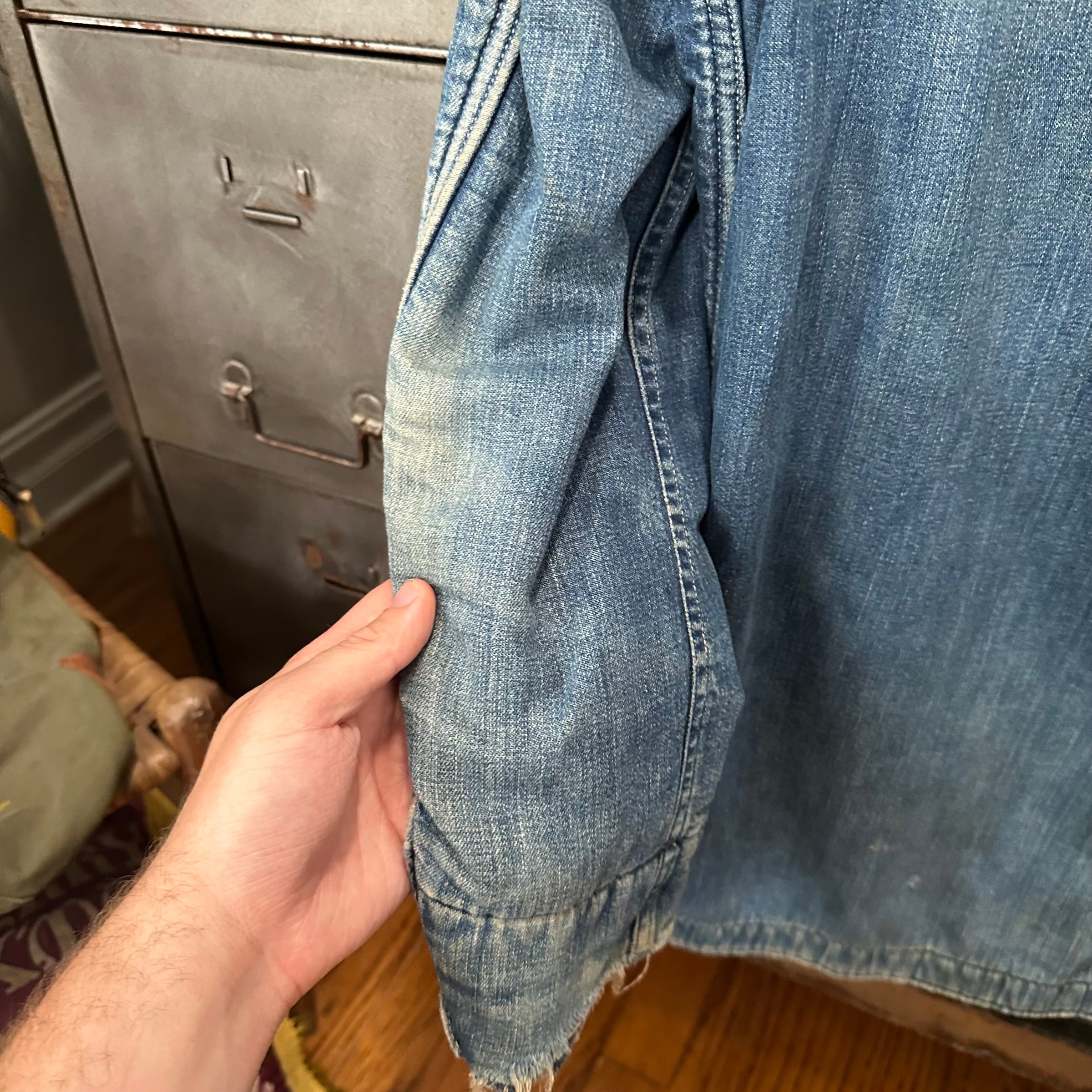 1950’s Penney’s Big Mac Blanket Lined Denim Chore Jacket