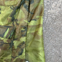 1960’s/70’s Vietnam War Tailor Made ERDL Camo Poncho Liner Jacket Large
