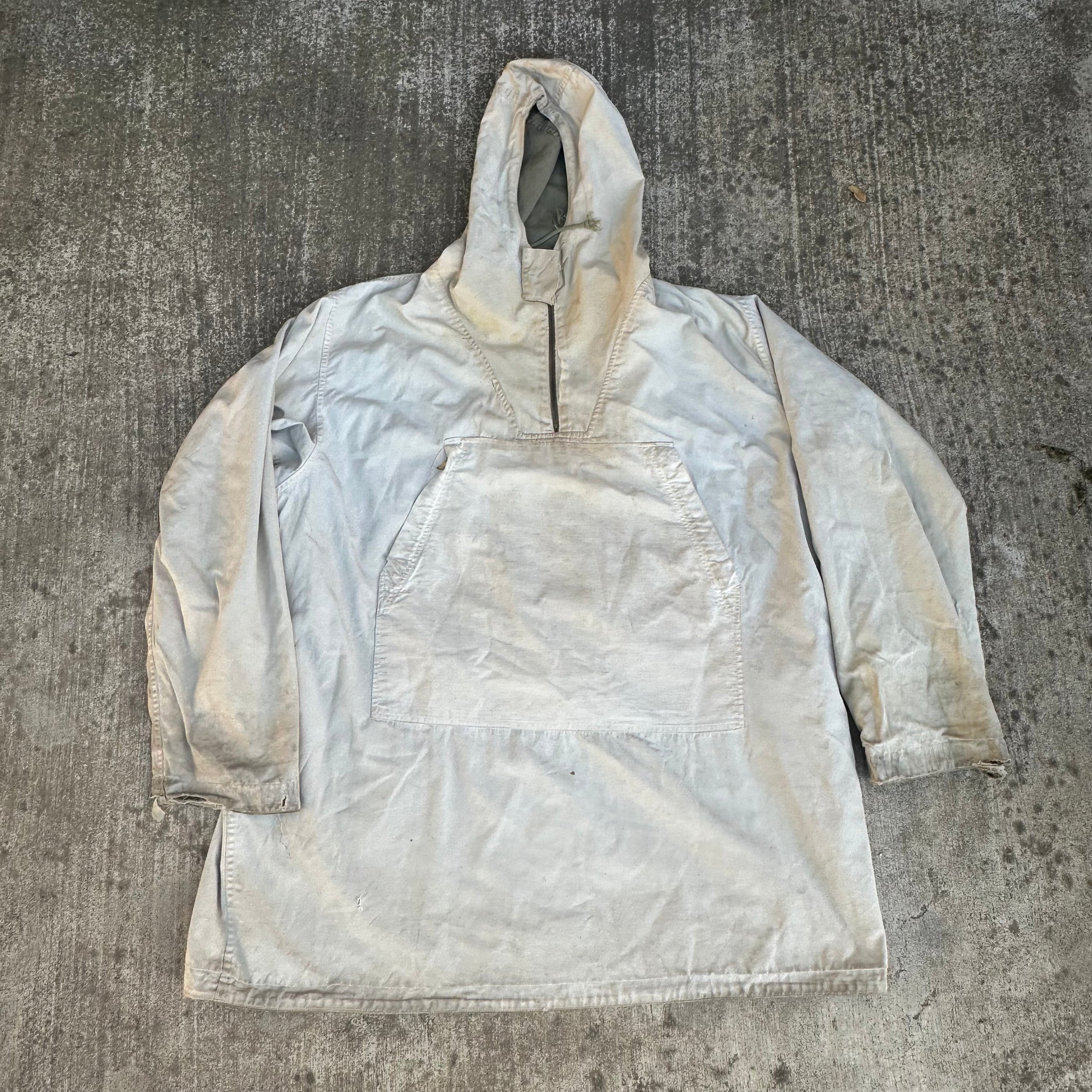 1940’s WWII Stenciled First Pattern Reversible Ski Parka